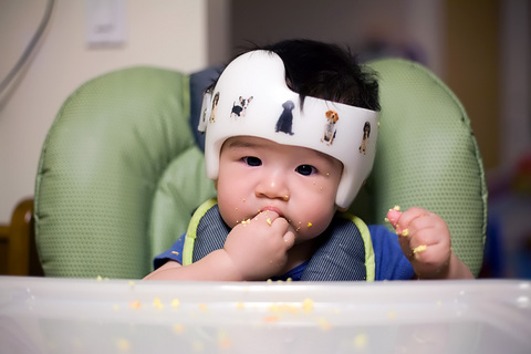 Stuffing His Face